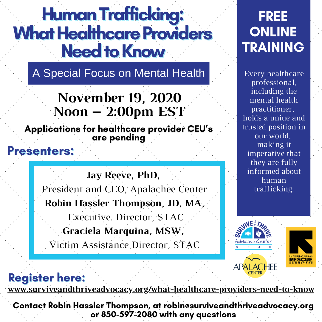 Human Trafficking What Healthcare Providers Need to Know