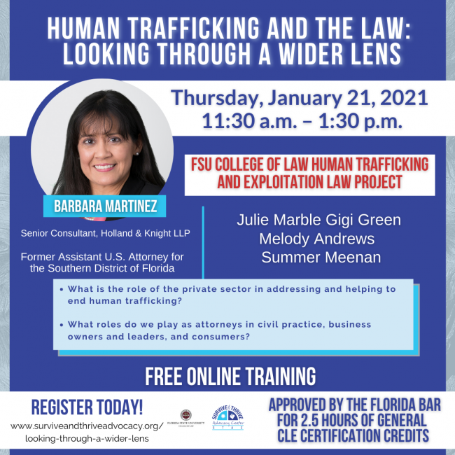 Human Trafficking and the Law