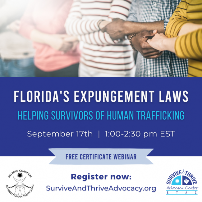 Expungement Laws Helping Survivors of Human Trafficking Expungement Laws Helping Survivors of Human Trafficking