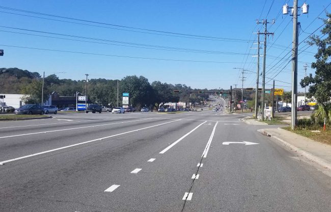North Monroe street traffic