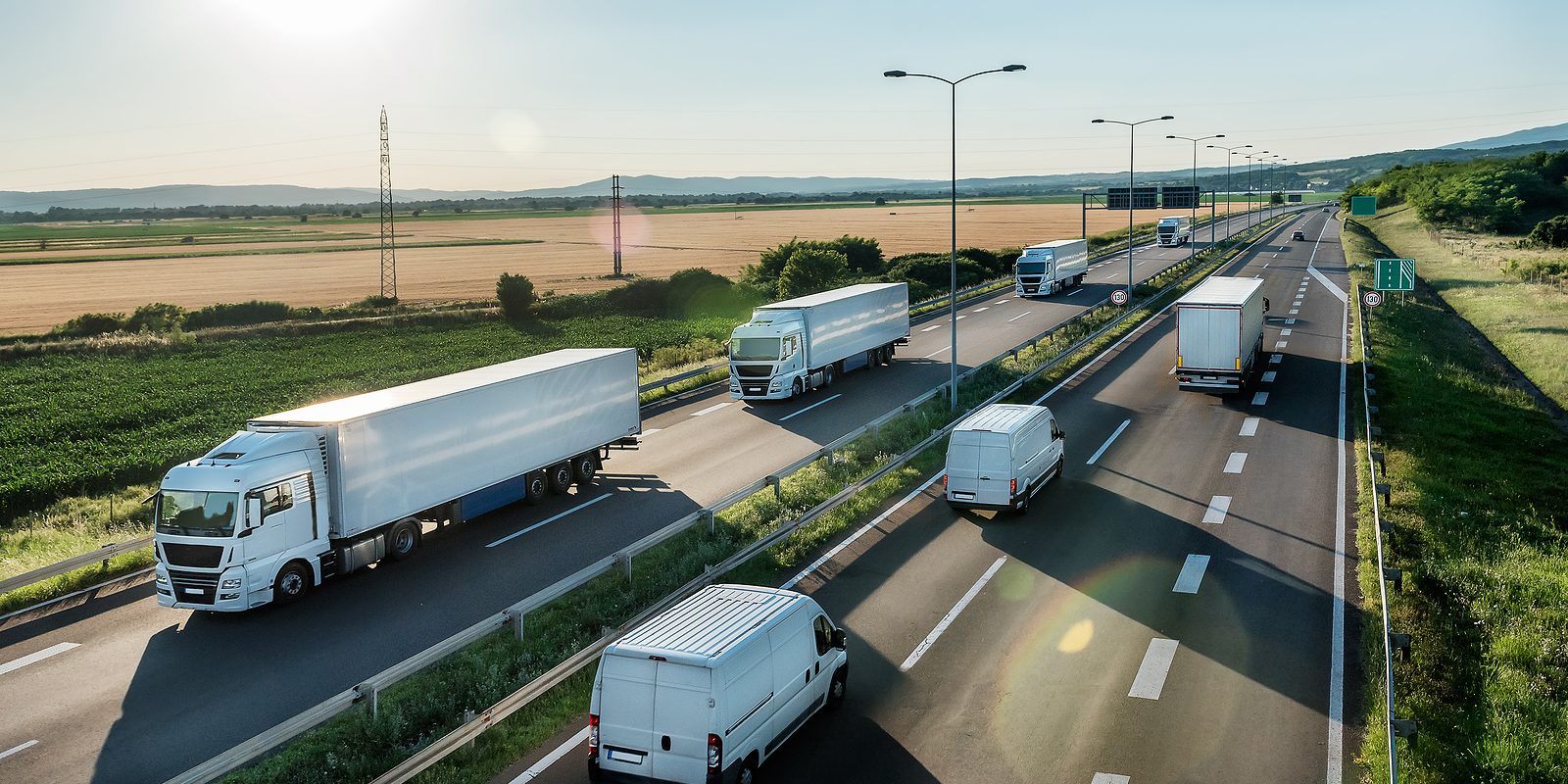 bigstock Convoy Or Caravans Of Transpor 430589816