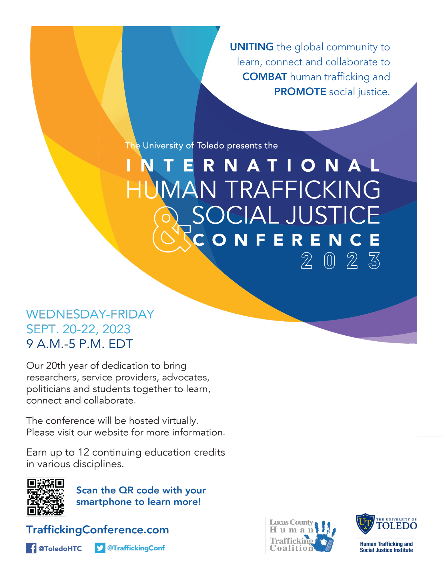 20th Annual International Human Trafficking & Social Justice Conference