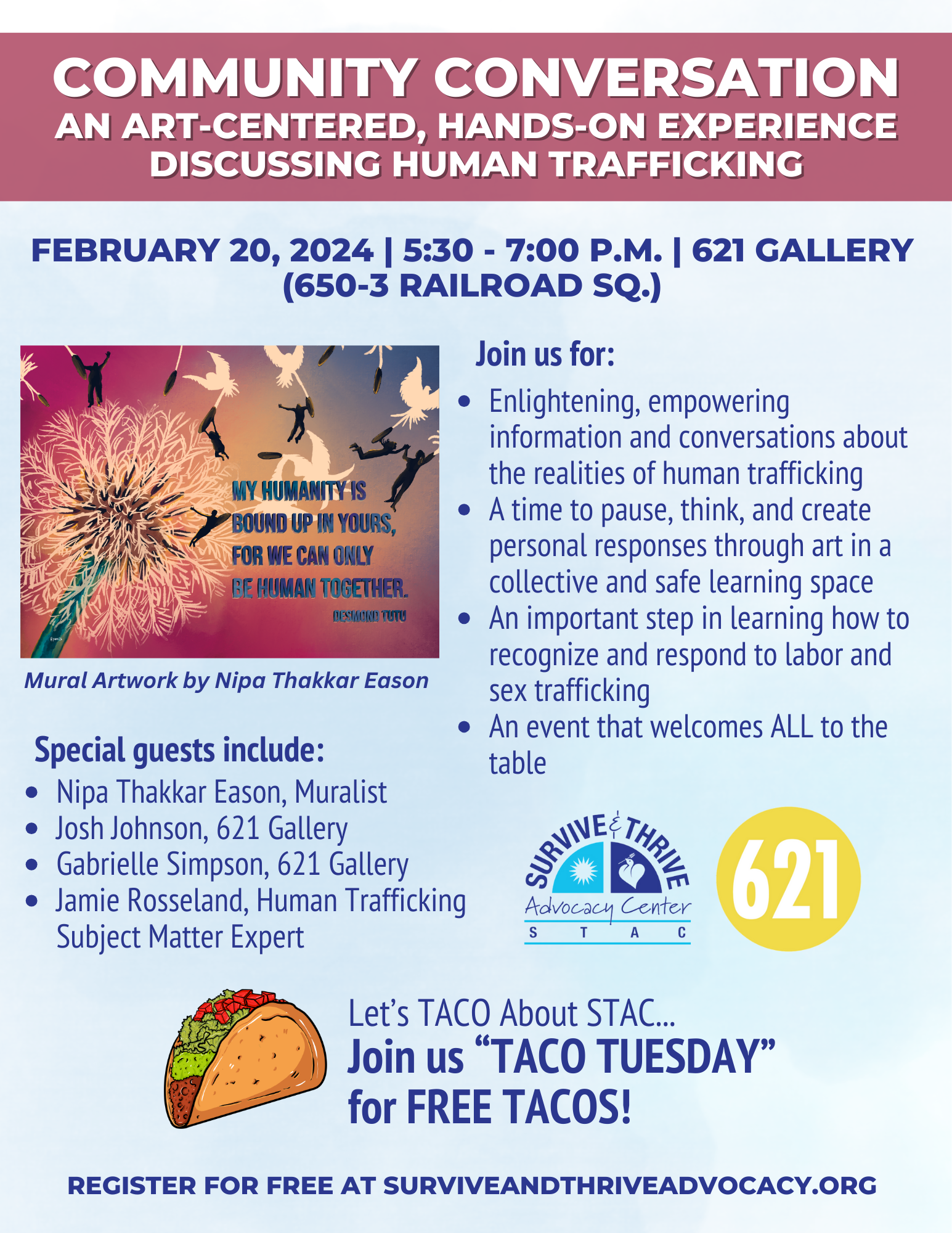 STAC Community Conversation Flyer Leon County (Feb 20) V3