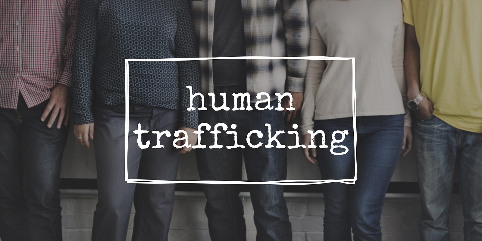 Human Trafficking Illegal Rights Labour Refugees Concept Human Trafficking Illegal Rights Labour Refugees Concept