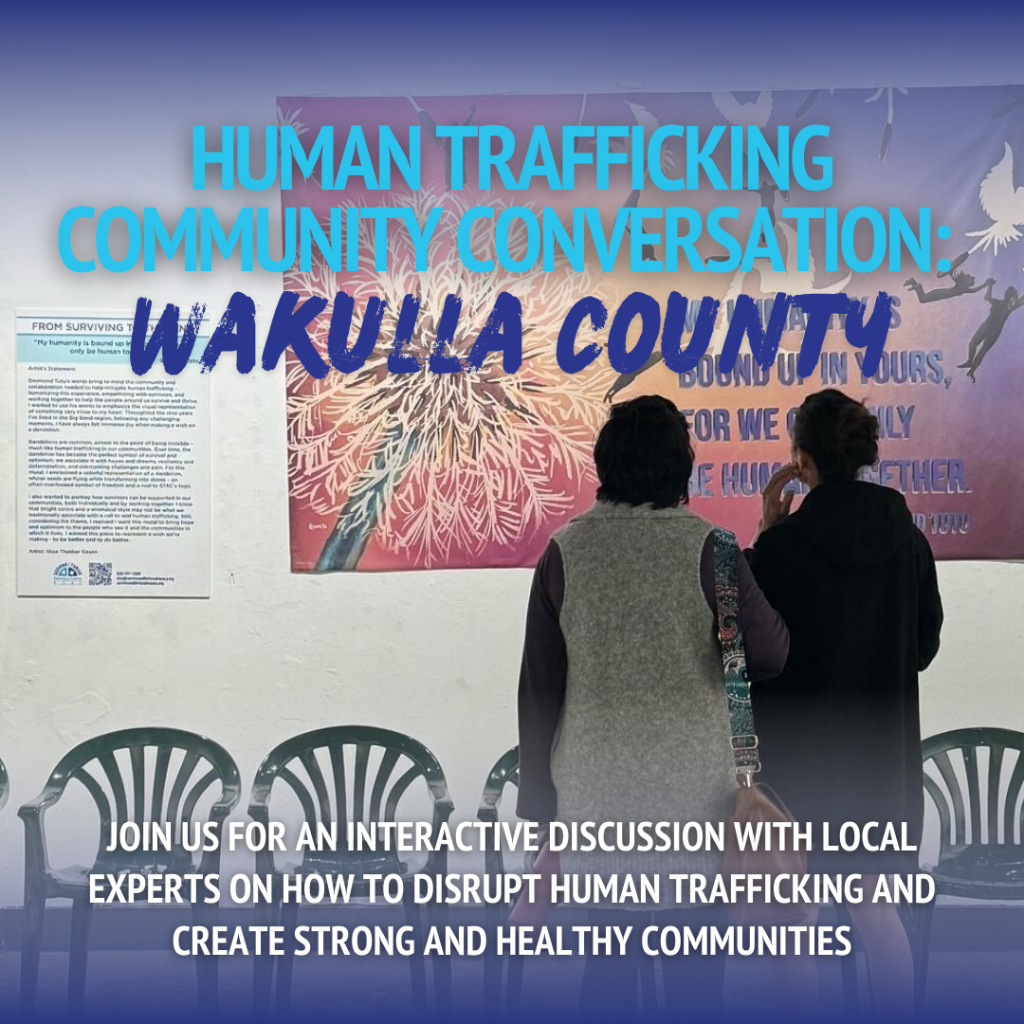 Human Trafficking Community Conversation Wakulla County Survive And Thrive