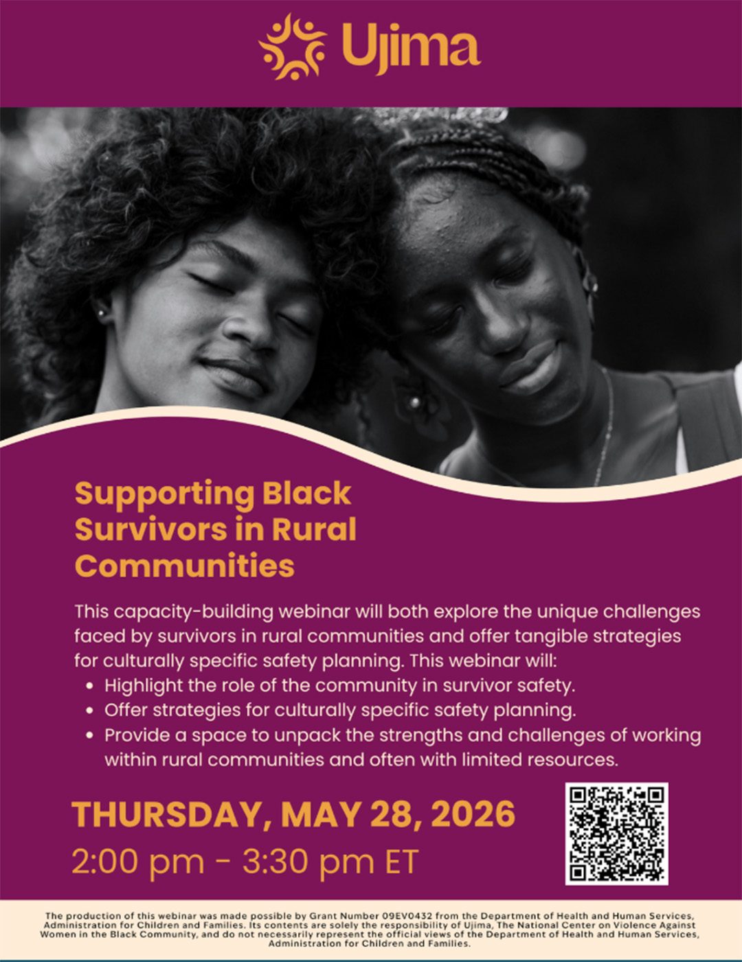 Supporting Black Survivors in Rural Communities Event